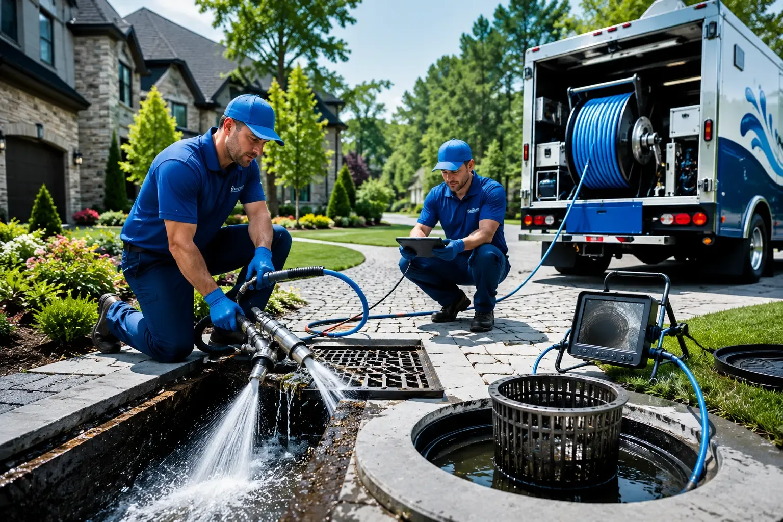 Local outdoor drain cleaning professionals in Jamestown, RI